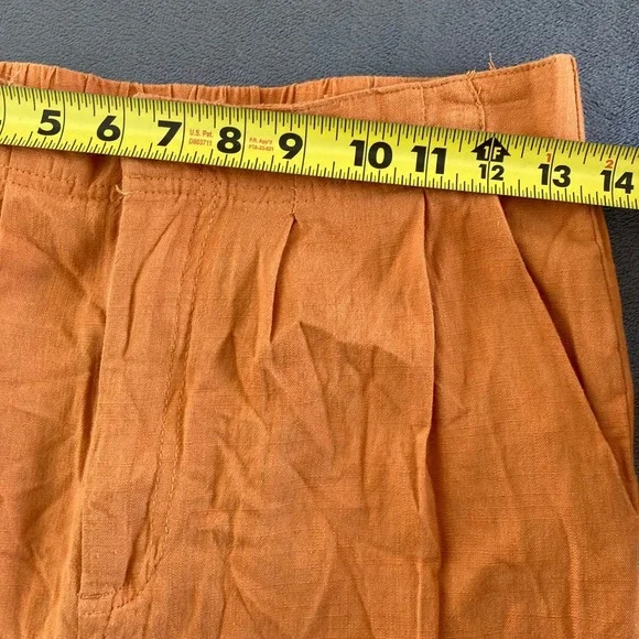 Hunter & Brown linen blended pants size medium preowned - Picture 6 of 8